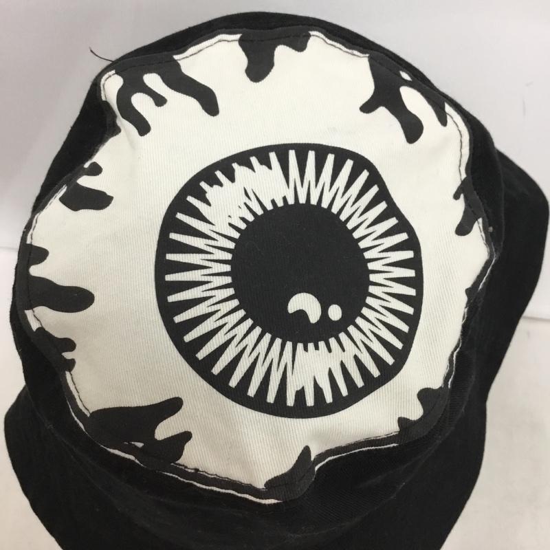 ミシカ MISHKA 帽子 ハット MSS203221F バケットハット ロゴ、文字 黒 / ブラック / black メンズ USED 古着 中古 10153094