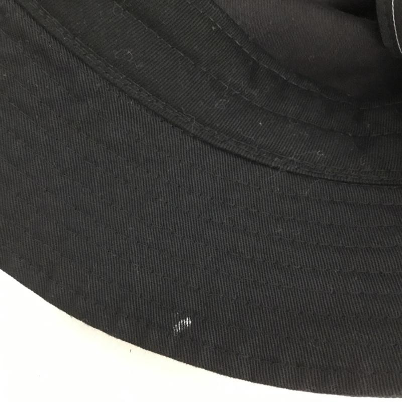 ミシカ MISHKA 帽子 ハット MSS203221F バケットハット ロゴ、文字 黒 / ブラック / black メンズ USED 古着 中古 10153094