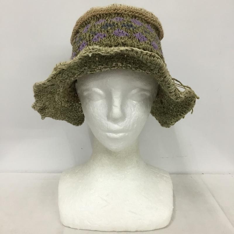カオリノモリ カオリノモリ 帽子 ハット 811-320051 綿 麻 無地 マルチカラー / マルチカラー / multicolor レディース USED 古着 中古 10153095