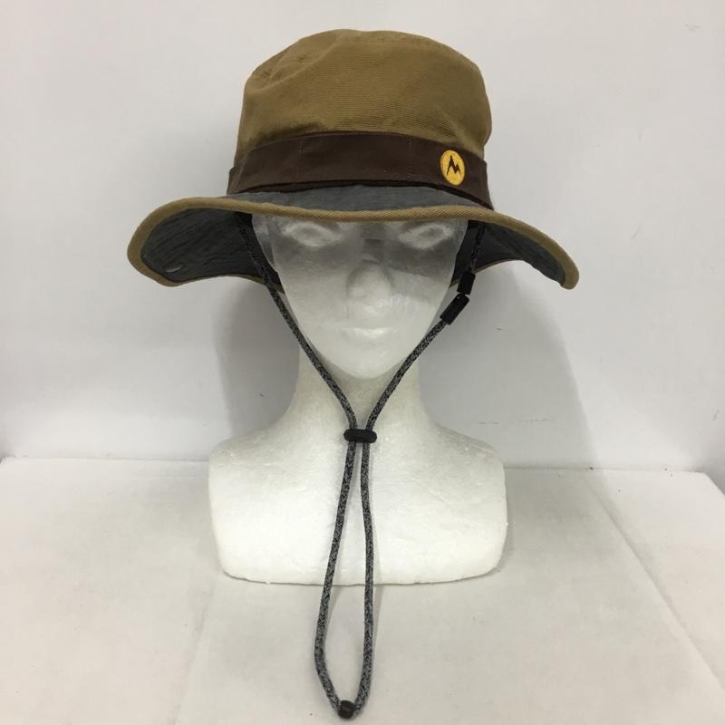 マーモット Marmot 帽子 ハット MJH-S5321 BEACON HAT ワンポイント ベージュ / ベージュ / beige X 灰 / グレー / gray メンズ USED 古着 中古 10153096