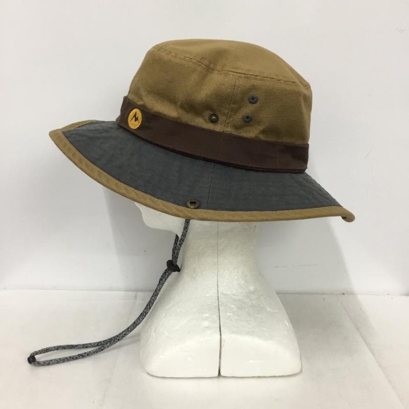 マーモット Marmot 帽子 ハット MJH-S5321 BEACON HAT ワンポイント ベージュ / ベージュ / beige X 灰 / グレー / gray メンズ USED 古着 中古 10153096