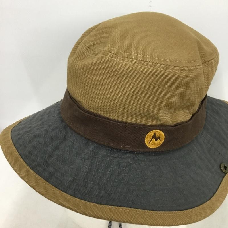 マーモット Marmot 帽子 ハット MJH-S5321 BEACON HAT ワンポイント ベージュ / ベージュ / beige X 灰 / グレー / gray メンズ USED 古着 中古 10153096