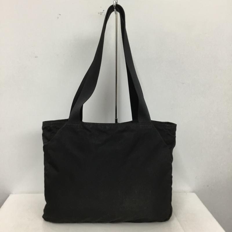 プラダ PRADA トートバッグ トートバッグ ナイロントート ロゴ、文字 黒 / ブラック / black レディース USED 古着 中古 10153103