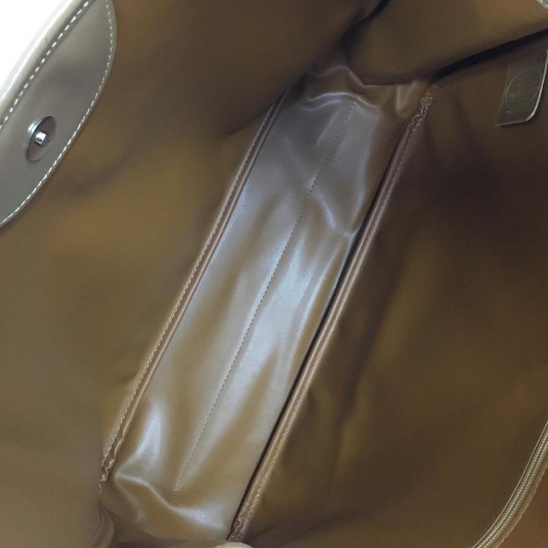 ロンシャン LONGCHAMP トートバッグ トートバッグ ロゾ ワンポイント 茶 / ブラウン / brown レディース USED 古着 中古 10153104