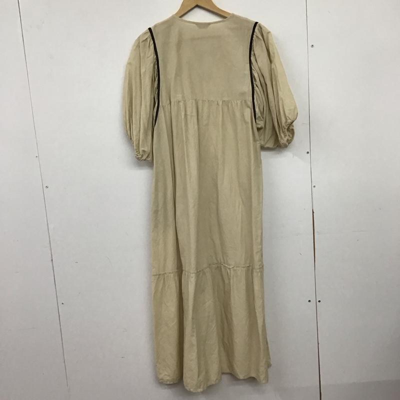 サマンサモスモス Samansa Mos2 ワンピース ロングスカート FREE 刺繍 ベージュ / ベージュ / beige レディース USED 古着 中古 10153107