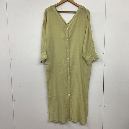 アースミュージックアンドエコロジー earth music&ecology ワンピース ロングスカート 無地 ベージュ / ベージュ / beige レディース USED 古着 中古 10153108