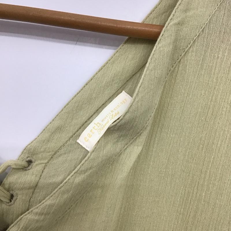 アースミュージックアンドエコロジー earth music&ecology ワンピース ロングスカート 無地 ベージュ / ベージュ / beige レディース USED 古着 中古 10153108