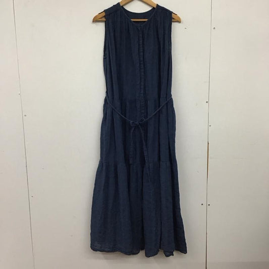 フリークスストア FREAK S STORE ワンピース ロングスカート FREE 無地 紺 / ネイビー / navy レディース USED 古着 中古 10153110