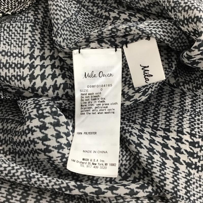 ミラオーウェン Mila Owen ワンピース ロングスカート 0 チェック マルチカラー / マルチカラー / multicolor レディース USED 古着 中古 10153111