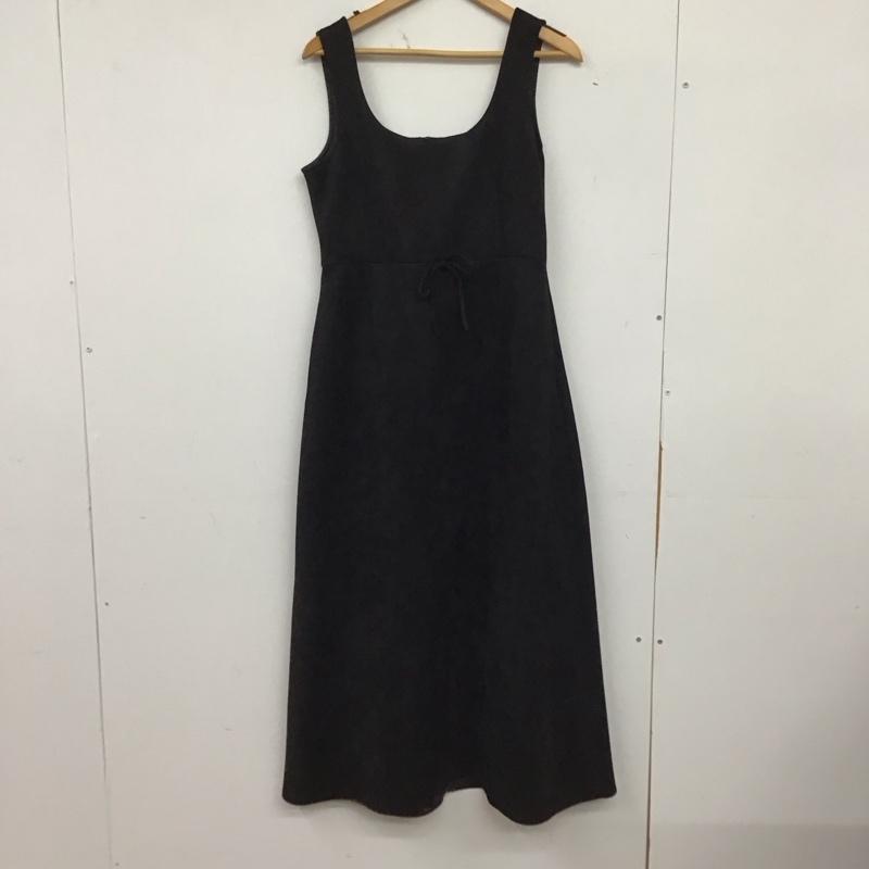 ザラ ZARA ワンピース ロングスカート S 無地 黒 / ブラック / black レディース USED 古着 中古 10153122