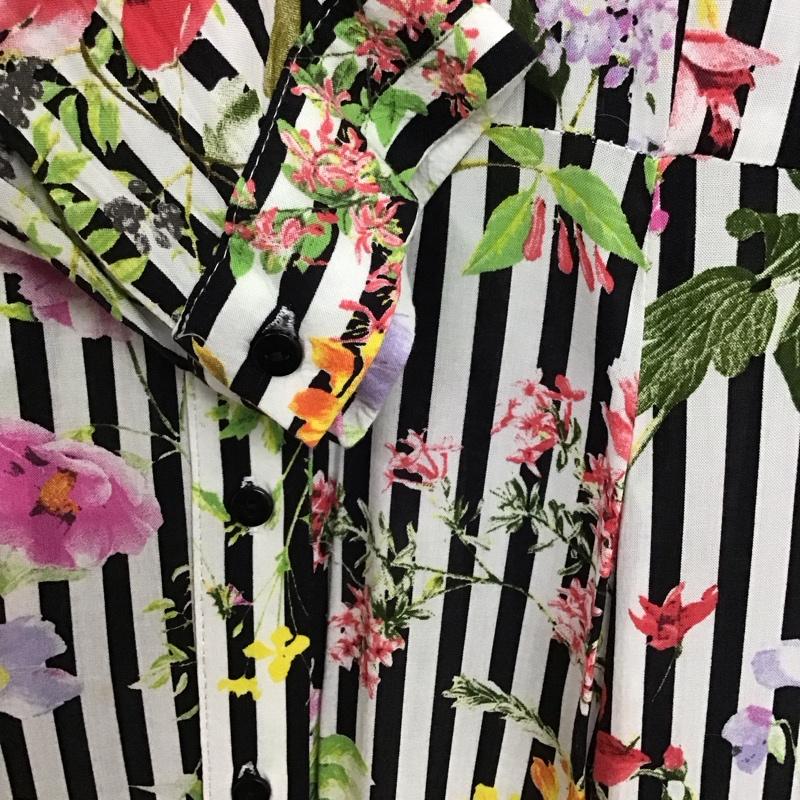 ザラウーマン ZARA WOMAN ワンピース ロングスカート M ストライプ X 花柄 マルチカラー / マルチカラー / multicolor レディース USED 古着 中古 10153124