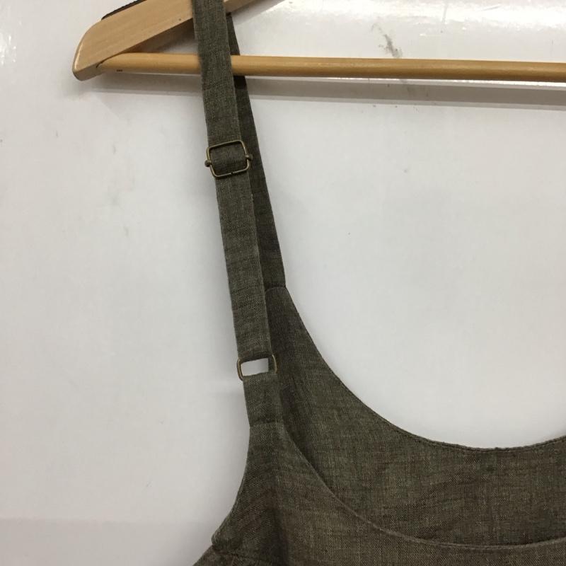 ヘブンリー HEAVENLY ワンピース ロングスカート 無地 茶 / ブラウン / brown レディース USED 古着 中古 10153125
