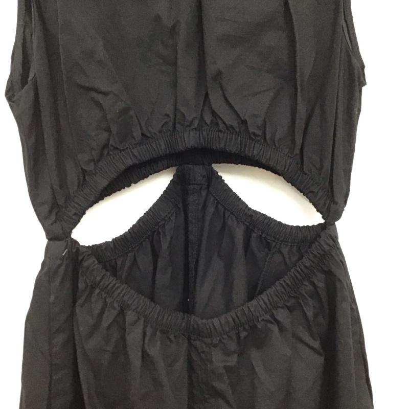 ザラ ZARA ワンピース ロングスカート L 無地 黒 / ブラック / black レディース USED 古着 中古 10153128
