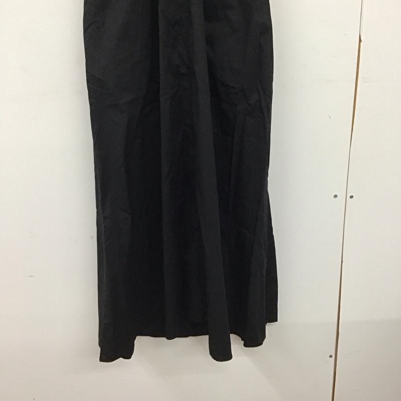 ザラ ZARA ワンピース ロングスカート L 無地 黒 / ブラック / black レディース USED 古着 中古 10153128