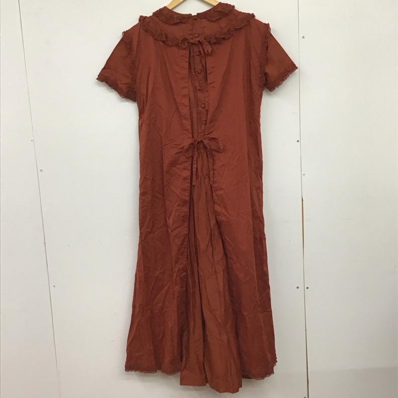 カネコイサオ KANEKOISAO ワンピース ロングスカート 無地 茶 / ブラウン / brown レディース USED 古着 中古 10153133