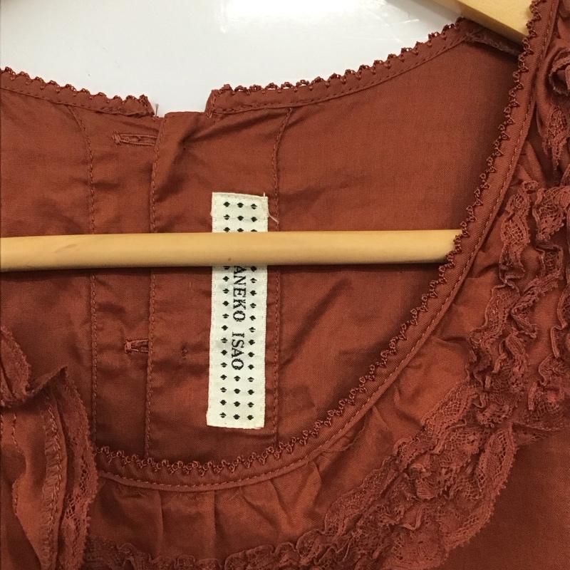 カネコイサオ KANEKOISAO ワンピース ロングスカート 無地 茶 / ブラウン / brown レディース USED 古着 中古 10153133