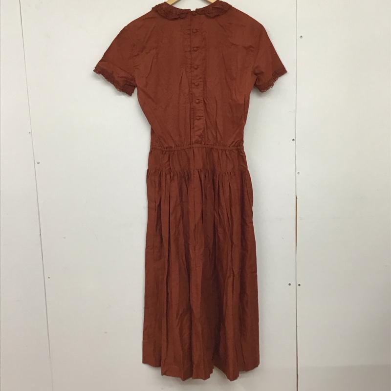 カネコイサオ KANEKOISAO ワンピース ロングスカート 無地 茶 / ブラウン / brown レディース USED 古着 中古 10153133