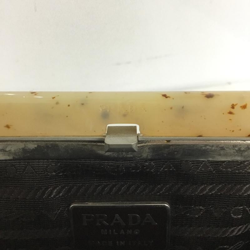 プラダ PRADA ハンドバッグ ハンドバッグ プラスチックチェーン パイソン ヘビ柄 マルチカラー / マルチカラー / multicolor レディース USED 古着 中古 10153134