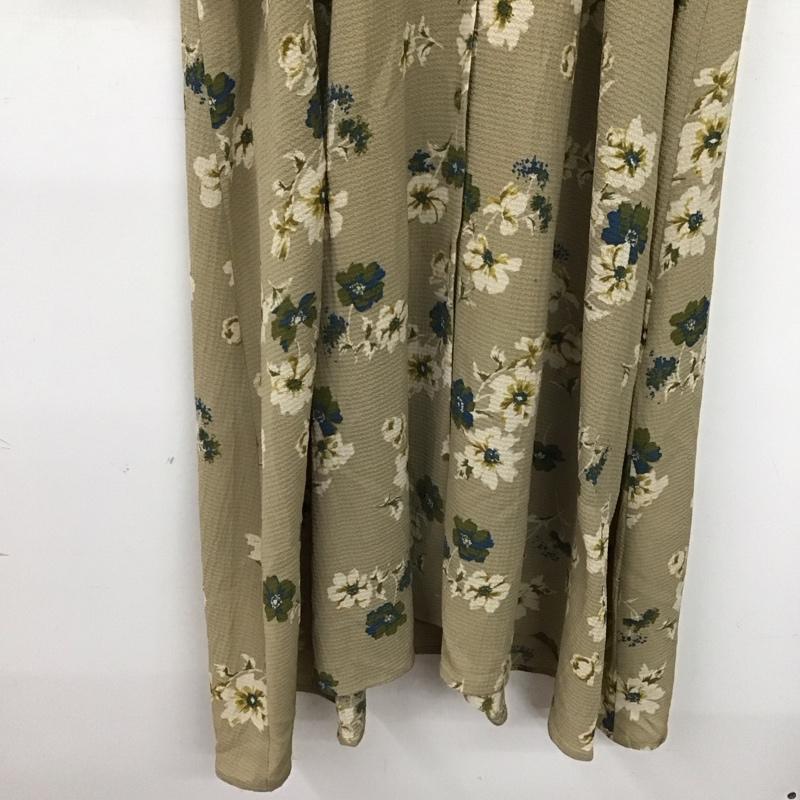 ロデオクラウンズ Rodeo Crowns ワンピース ロングスカート 420CAA33-1500 FREE 総柄 ベージュ / ベージュ / beige レディース USED 古着 中古 10153136