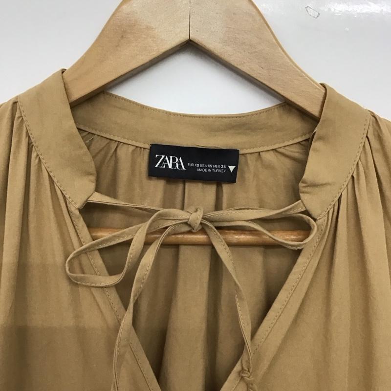 ザラ ZARA ワンピース ロングスカート XS 無地 ベージュ / ベージュ / beige レディース USED 古着 中古 10153138