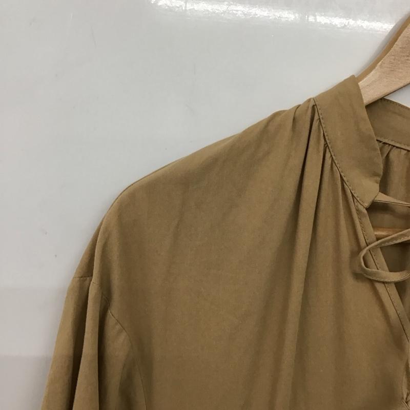 ザラ ZARA ワンピース ロングスカート XS 無地 ベージュ / ベージュ / beige レディース USED 古着 中古 10153138