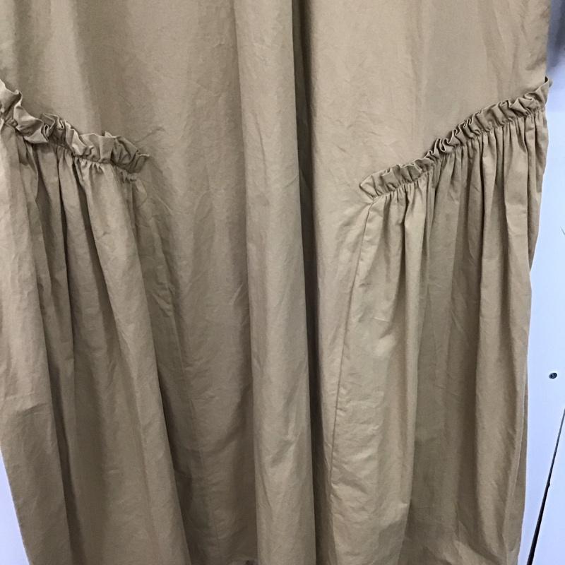 ザラ ZARA ワンピース ロングスカート XS 無地 ベージュ / ベージュ / beige レディース USED 古着 中古 10153138