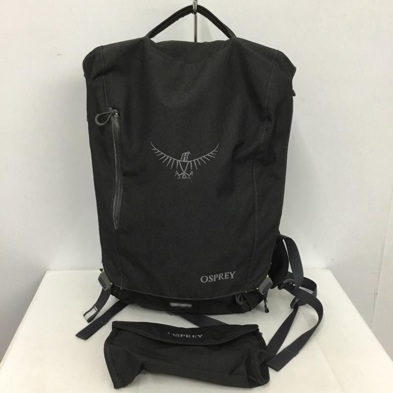 オスプレー OSPREY リュックサック、デイパック リュックサック、デイバッグ ロゴ、文字 チャコールグレー / チャコールグレー / メンズ USED 古着 中古 10153143