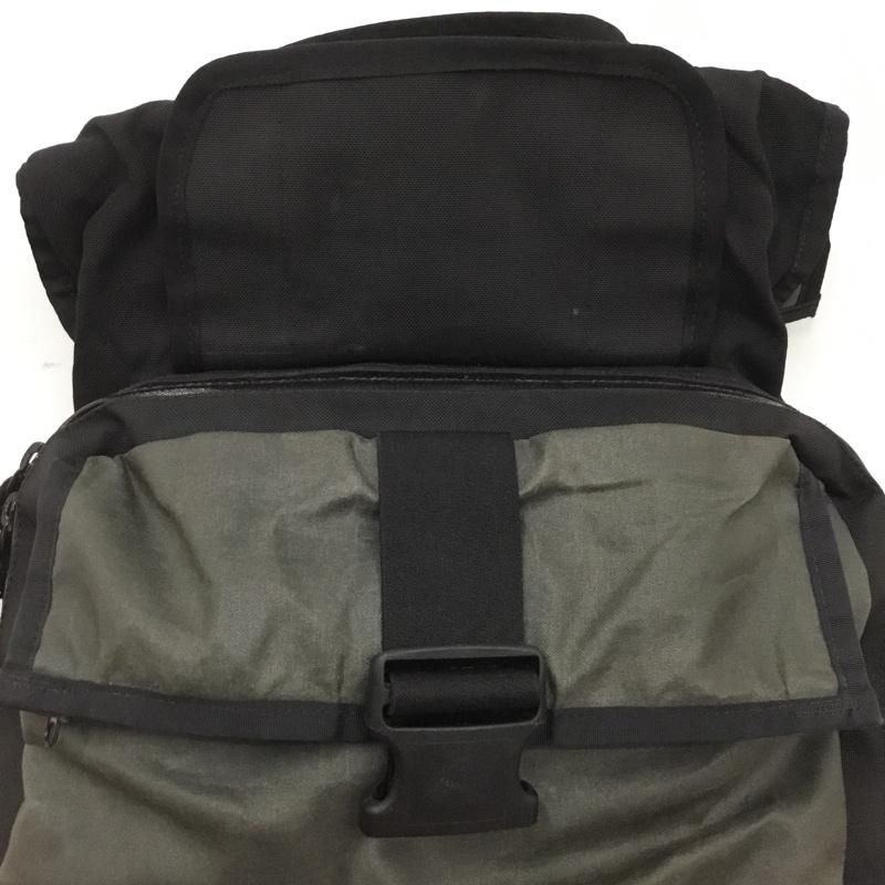 ミッションワークショップ MISSIONWORKSHOP リュックサック、デイパック リュックサック、デイバッグ ロゴ、文字 灰 / グレー / gray X 黒 / ブラック / black メンズ USED 古着 中古 10153146