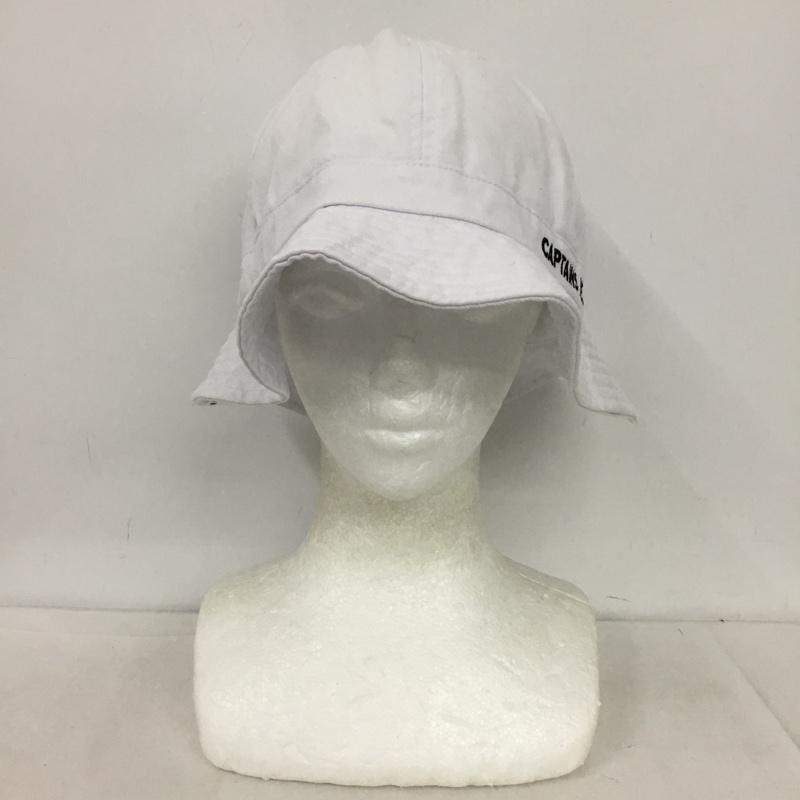 キャプテンズヘルム Captains Helm 帽子 ハット ボウルハット ロゴ、文字 白 / ホワイト / white メンズ USED 古着 中古 10153148