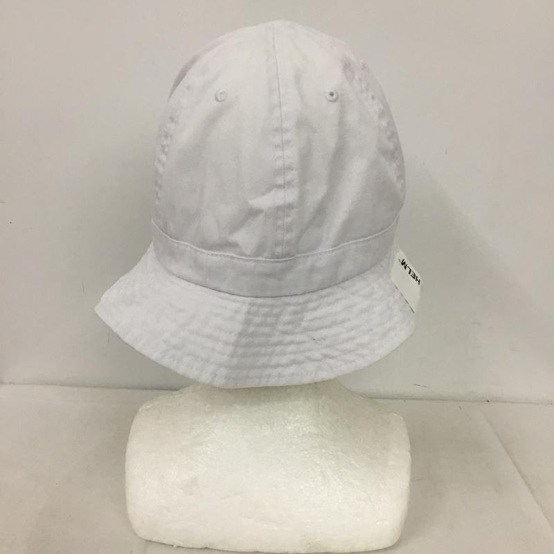 キャプテンズヘルム Captains Helm 帽子 ハット ボウルハット ロゴ、文字 白 / ホワイト / white メンズ USED 古着 中古 10153148