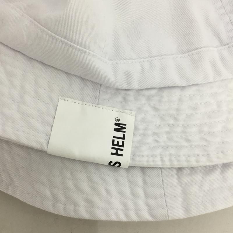 キャプテンズヘルム Captains Helm 帽子 ハット ボウルハット ロゴ、文字 白 / ホワイト / white メンズ USED 古着 中古 10153148