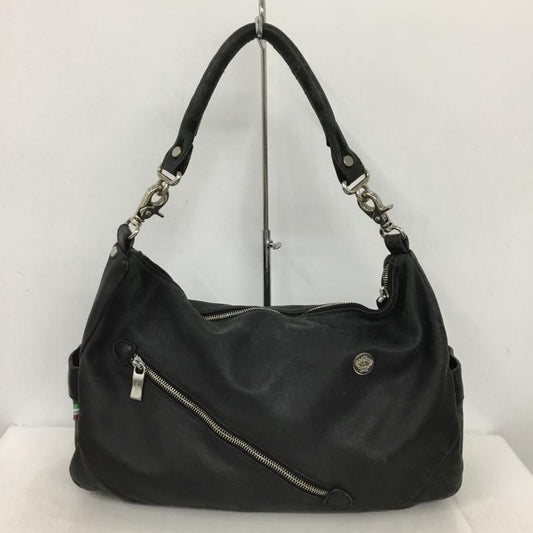 オロビアンコ Orobianco ショルダーバッグ ショルダーバッグ レザー 無地 黒 / ブラック / black メンズ USED 古着 中古 10153150