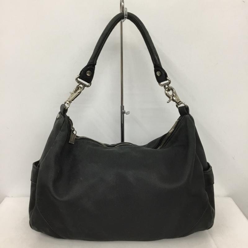 オロビアンコ Orobianco ショルダーバッグ ショルダーバッグ レザー 無地 黒 / ブラック / black メンズ USED 古着 中古 10153150