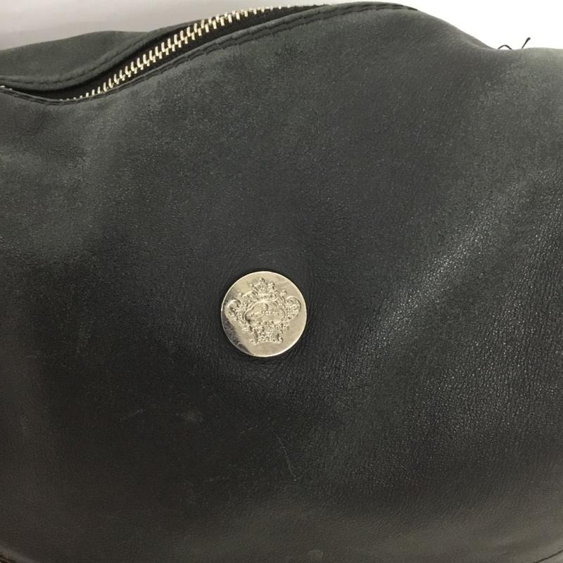 オロビアンコ Orobianco ショルダーバッグ ショルダーバッグ レザー 無地 黒 / ブラック / black メンズ USED 古着 中古 10153150