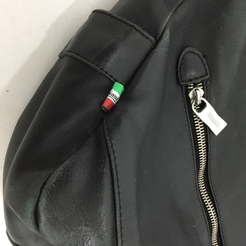 オロビアンコ Orobianco ショルダーバッグ ショルダーバッグ レザー 無地 黒 / ブラック / black メンズ USED 古着 中古 10153150