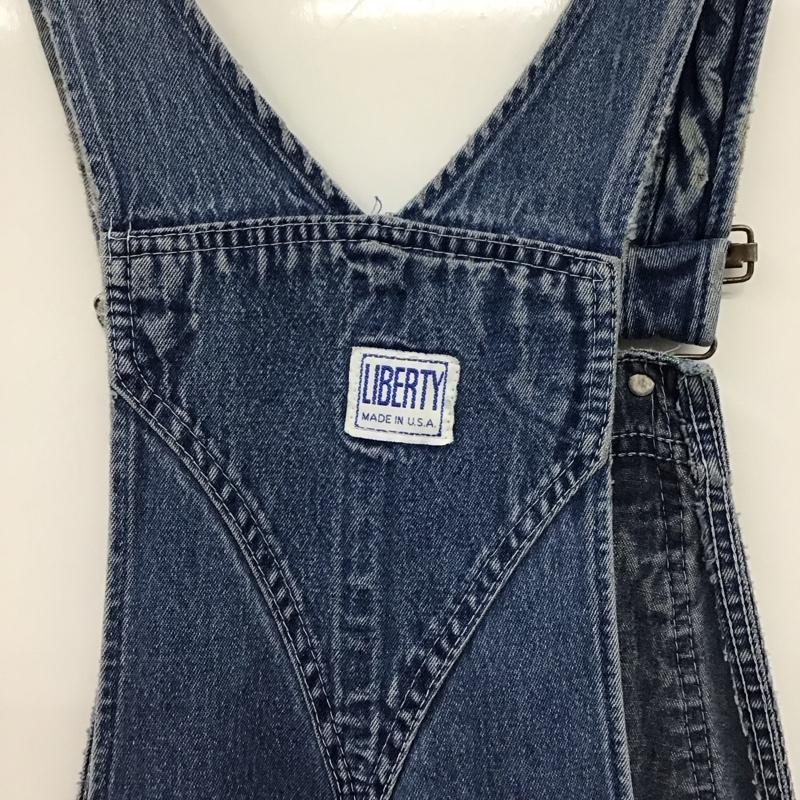 リバティー LIBERTY サロペット・オーバーオール サロペット、オーバーオール 無地 水色 / ライトブルー / メンズ USED 古着 中古 10153151