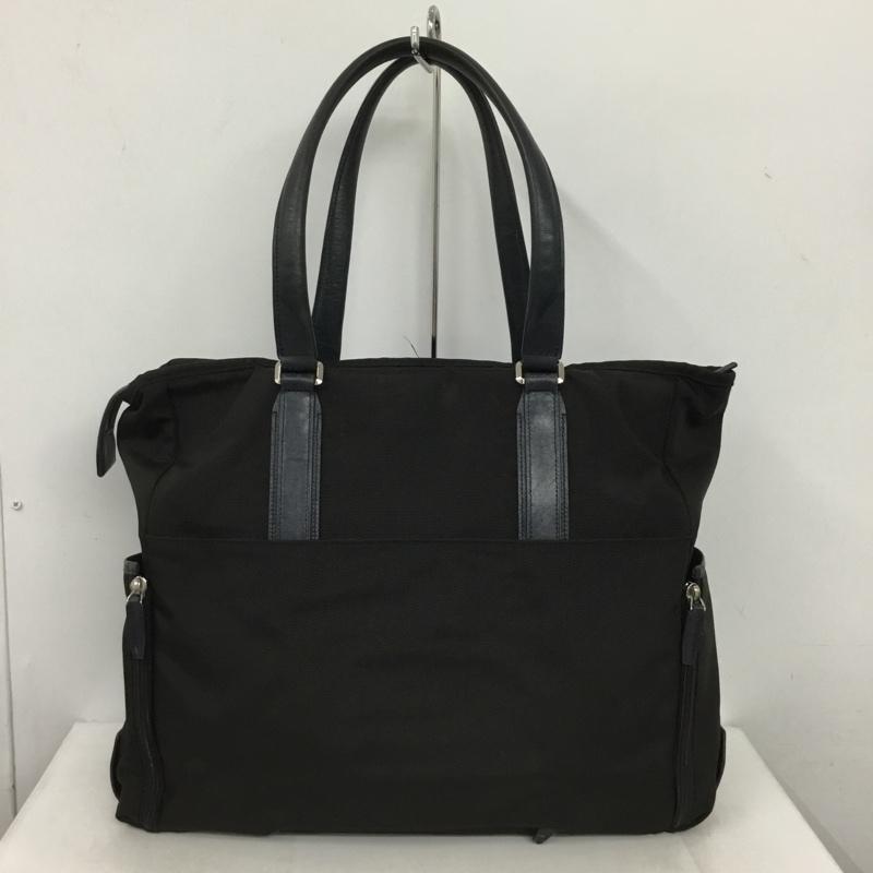 トゥミ TUMI トートバッグ トートバッグ ビジネスバッグ 無地 黒 / ブラック / black X 紺 / ネイビー / navy メンズ USED 古着 中古 10153152