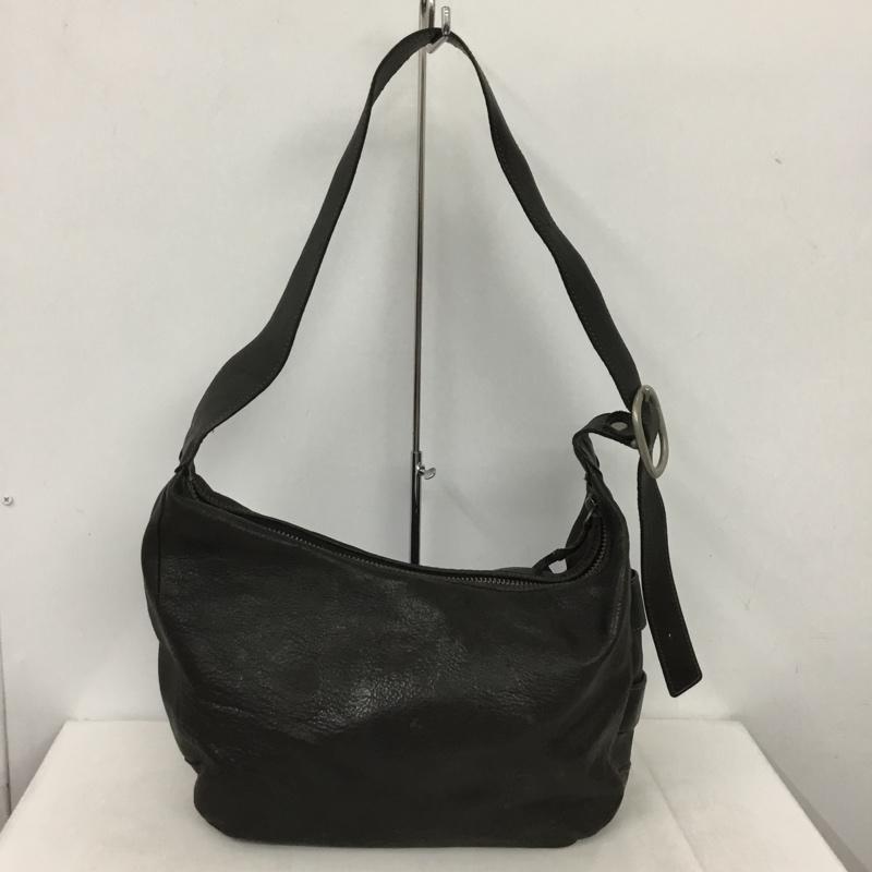 ビューティアンドユース BEAUTY&YOUTH ショルダーバッグ ショルダーバッグ レザー 無地 ダークブラウン / ダークブラウン / メンズ USED 古着 中古 10153158