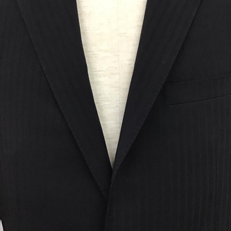 バーバリーブラックレーベル BURBERRY BLACK LABEL セットアップ セットアップ ストライプ 黒 / ブラック / black メンズ USED 古着 中古 10153159