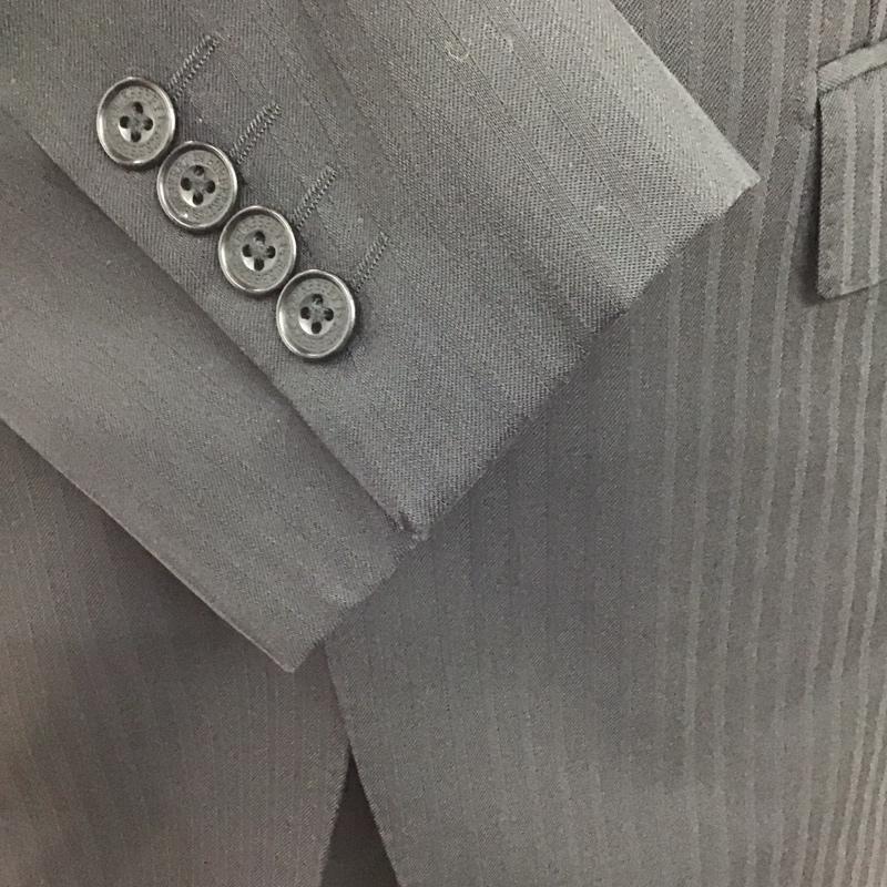 バーバリーブラックレーベル BURBERRY BLACK LABEL セットアップ セットアップ ストライプ 黒 / ブラック / black メンズ USED 古着 中古 10153159