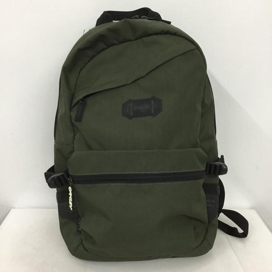 オークリー OAKLEY リュックサック、デイパック リュックサック、デイバッグ FOS900073 Street Backpack Cordura ロゴ、文字 カーキ / カーキ / khaki X 黒 / ブラック / black メンズ USED 古着 中古 10153160
