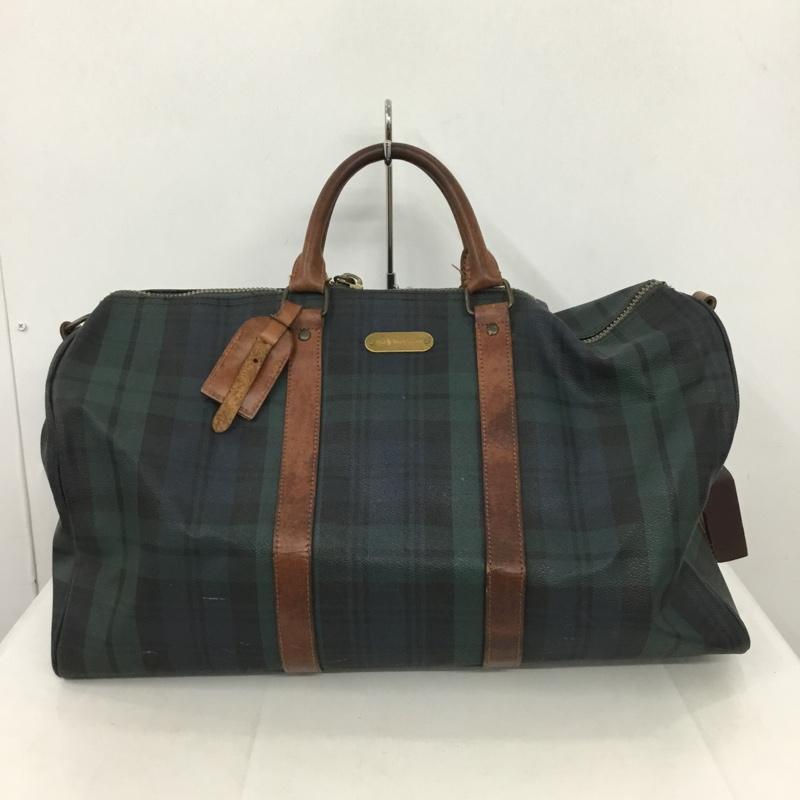 ポロラルフローレン POLO RALPH LAUREN ボストンバッグ ボストンバッグ ブラックウォッチ ロゴ、文字 マルチカラー / マルチカラー / multicolor メンズ USED 古着 中古 10153161