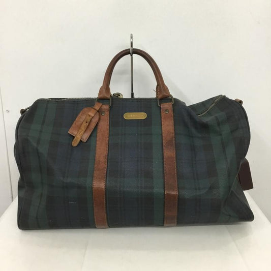 ポロラルフローレン POLO RALPH LAUREN ボストンバッグ ボストンバッグ ブラックウォッチ ロゴ、文字 マルチカラー / マルチカラー / multicolor メンズ USED 古着 中古 10153161