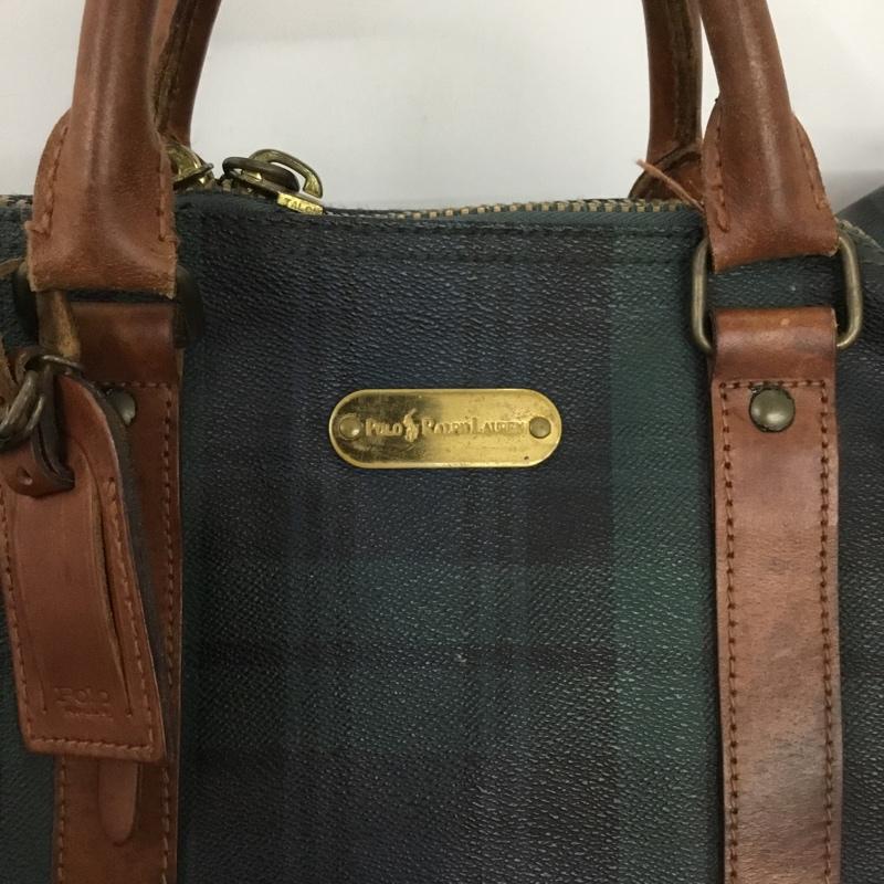 ポロラルフローレン POLO RALPH LAUREN ボストンバッグ ボストンバッグ ブラックウォッチ ロゴ、文字 マルチカラー / マルチカラー / multicolor メンズ USED 古着 中古 10153161
