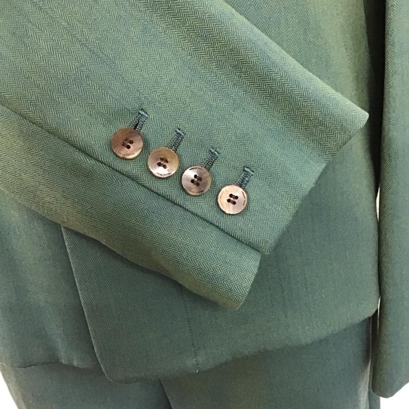 ノブユキマツイ Nobuyuki Matsui セットアップ セットアップ 無地 緑 / グリーン / green メンズ USED 古着 中古 10153163