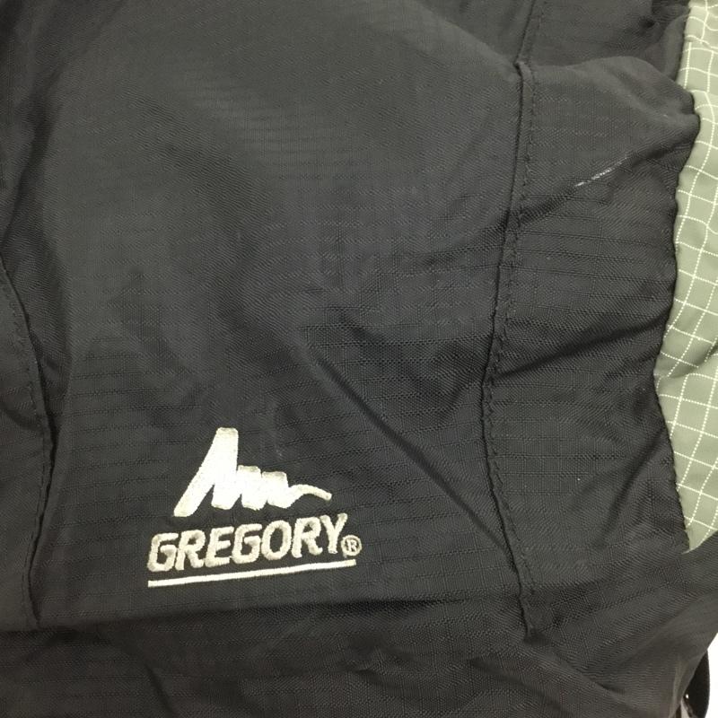 グレゴリー GREGORY リュックサック、デイパック リュックサック、デイバッグ Z-pack アウトドア 登山リュック トレッキングリュック 旧ロゴ ロゴ、文字 黒 / ブラック / black X 灰 / グレー / gray メンズ USED 古着 中古 10153164