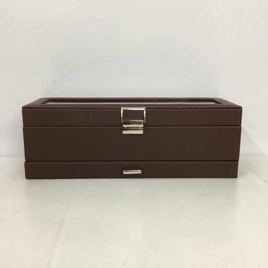 古着 USED ファッション小物 ファッション小物 腕時計収納ケース 無地 茶 / ブラウン / brown メンズ USED 古着 中古 10153166