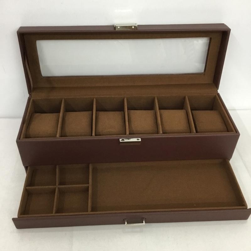 古着 USED ファッション小物 ファッション小物 腕時計収納ケース 無地 茶 / ブラウン / brown メンズ USED 古着 中古 10153166