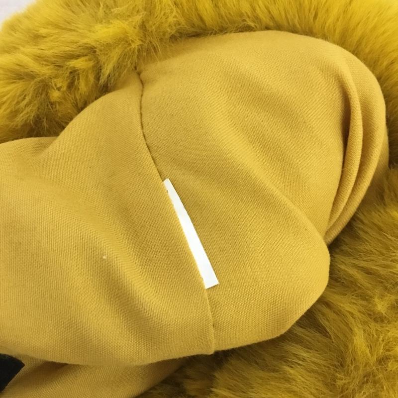 ザラ ZARA ハンドバッグ ハンドバッグ フェイクファー ミニバッグ 無地 マスタード / マスタード / レディース USED 古着 中古 10153168