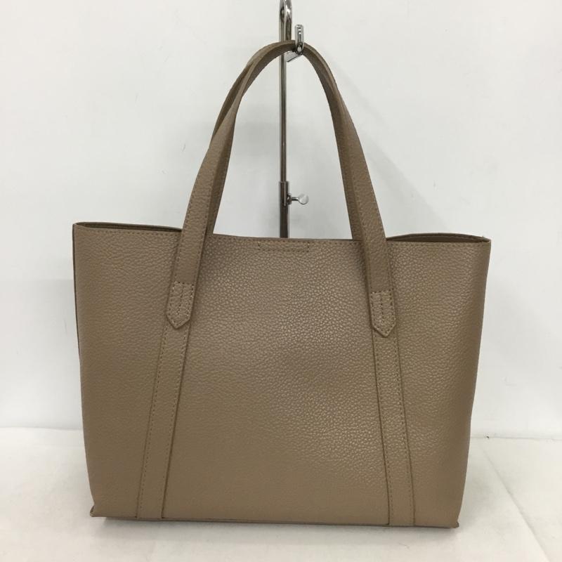 アングリッド Ungrid トートバッグ トートバッグ ロゴ、文字 グレージュ / グレージュ / レディース USED 古着 中古 10153169
